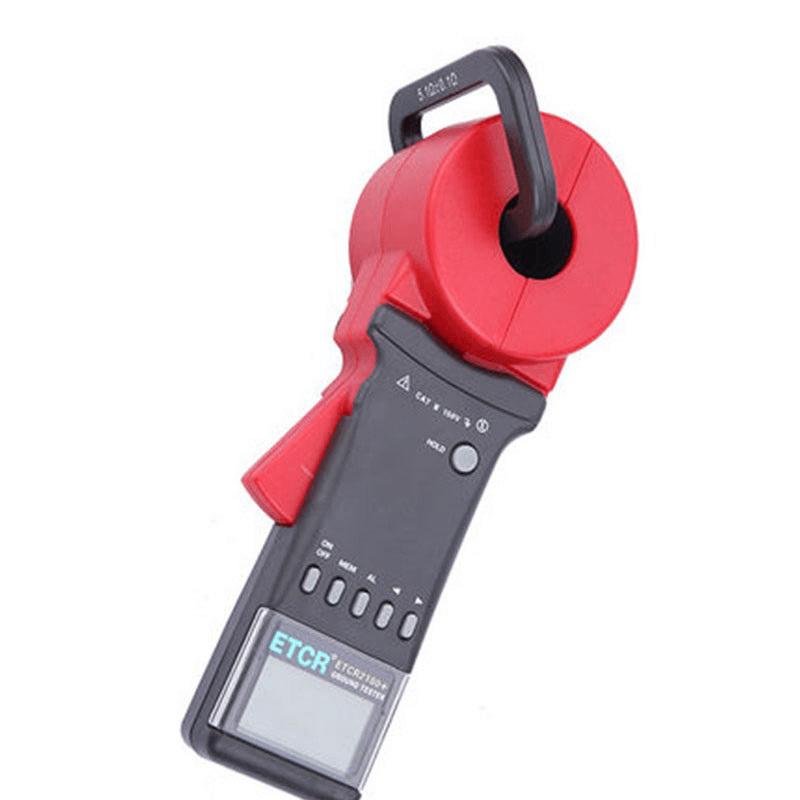 ETCR2100A+ High Resolution Clamp Earth Resistance Tester 0.01-200Ω Digital Clamp Ground Earth Resistance Meter - MRSLM