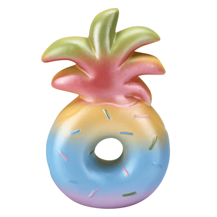 Vlampo Squishy Jumbo Pineapple Donut Licensed Slow Rising Original Packaging Fruit Collection Gift Decor Toy - MRSLM