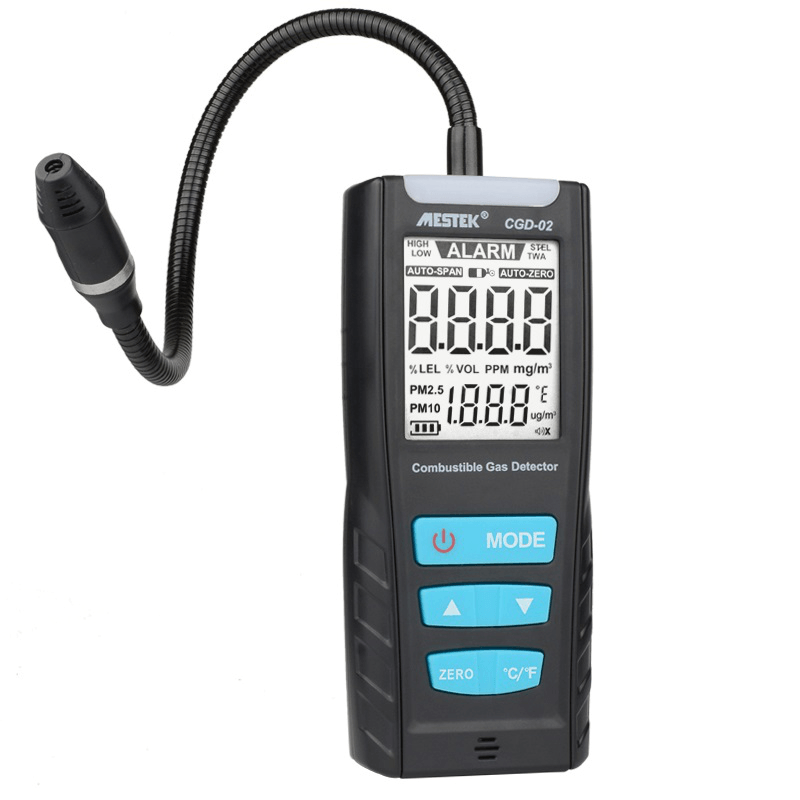 MESTEK CDG01/02 Gas Leak Detector SMART SENSOR Handheld Mini Combustible Gas Sensor Analyzer Hazardous Gas Leak - MRSLM