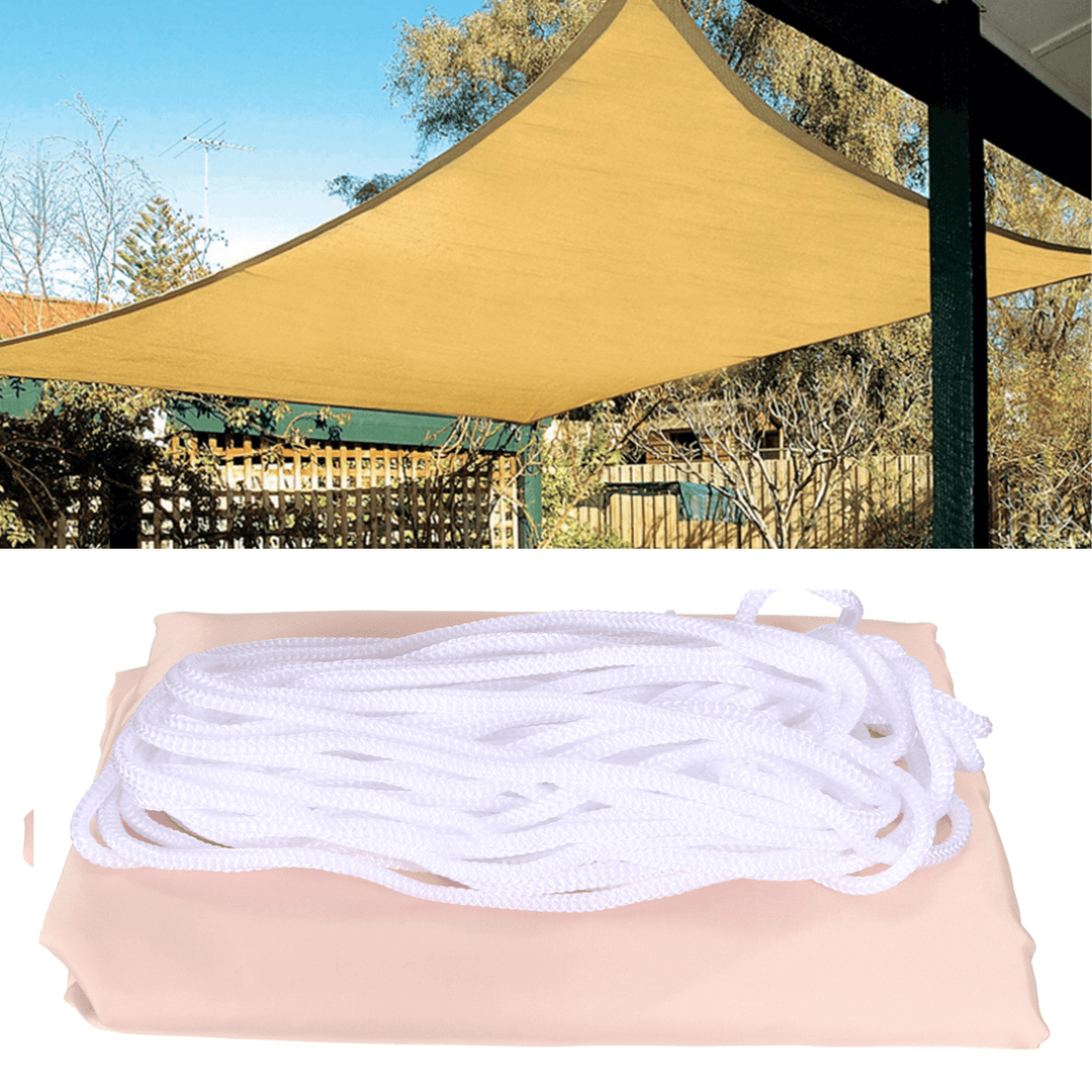 2.5X2.5M Top Sun Shade Sail Shelter Outdoor Garden Patio Car Cover Awning Canopy - MRSLM