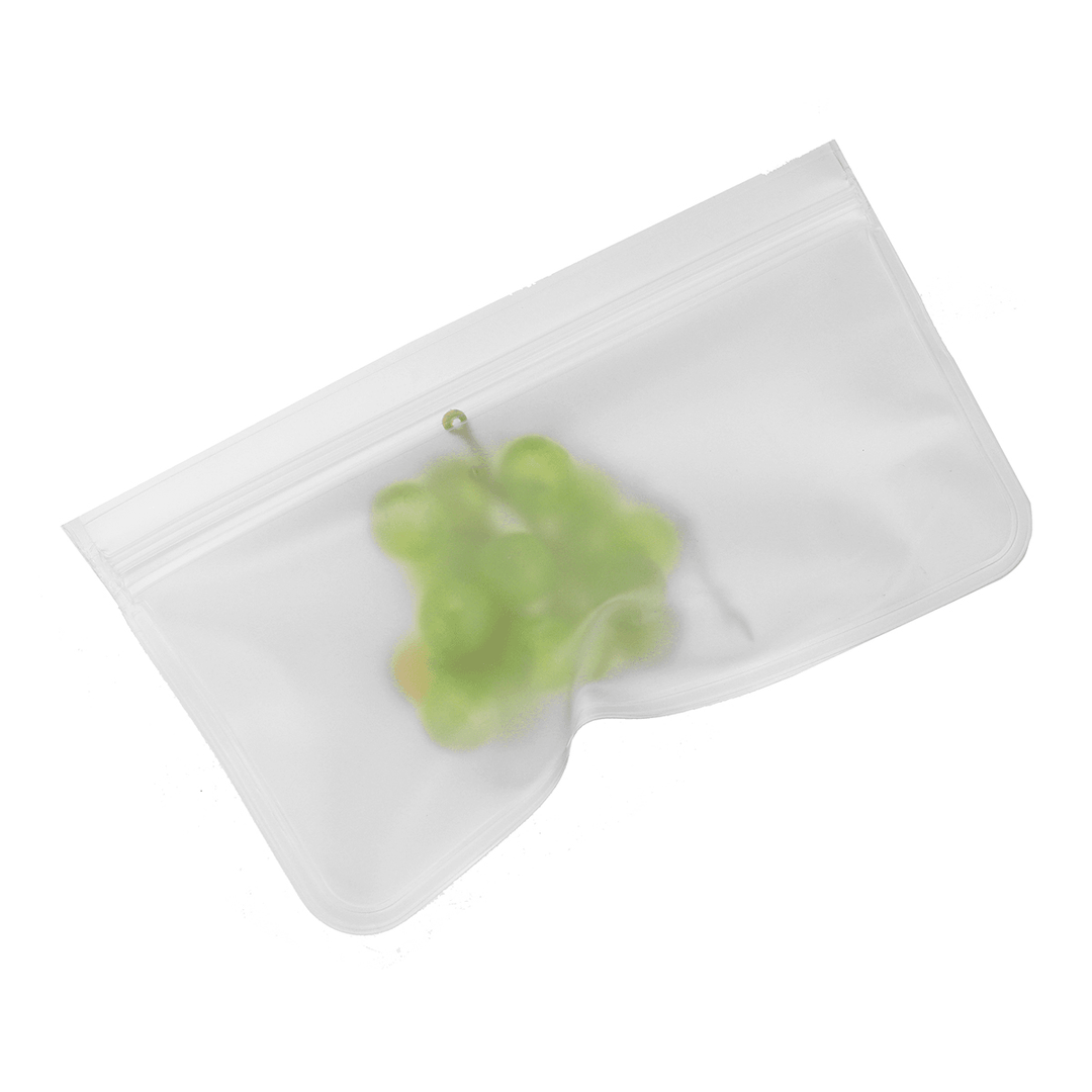 Food Storage Bags Reusable Silicone Containers for Lunch Vegetable Resealable Kitchen Storage Bag - MRSLM