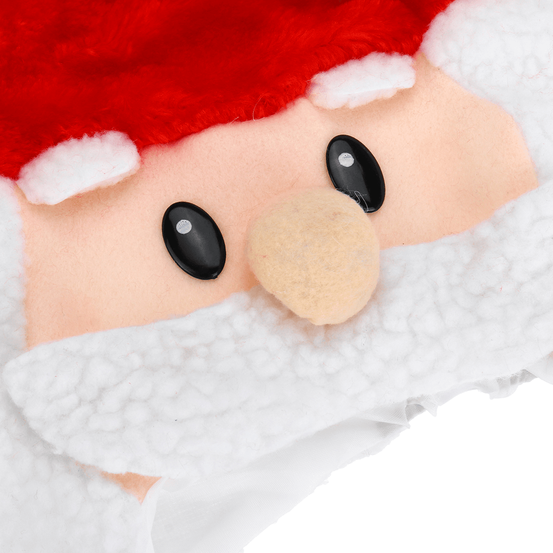 Unisex Christmas Xmas Novelty Plush Hat Santa Claus Hat Holiday Decoration - MRSLM