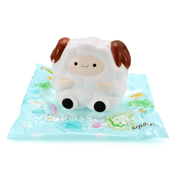 Squishy Jumbo Sheep 13Cm Slow Rising with Packaging Collection Gift Decor Soft Squeeze Toy - MRSLM