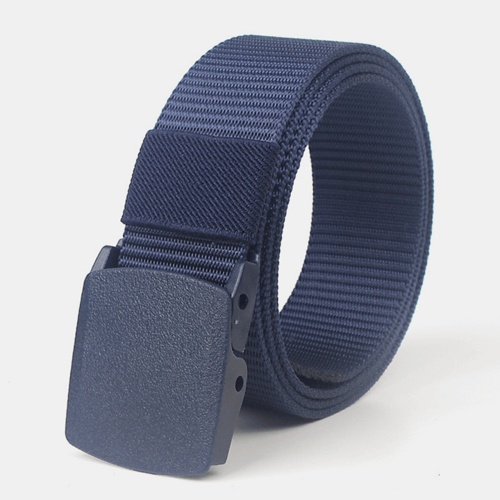 120Cm 3.8Cm Nylon Waist Belts Zinc Alloy Tactical Belt Inserting Buckle - MRSLM