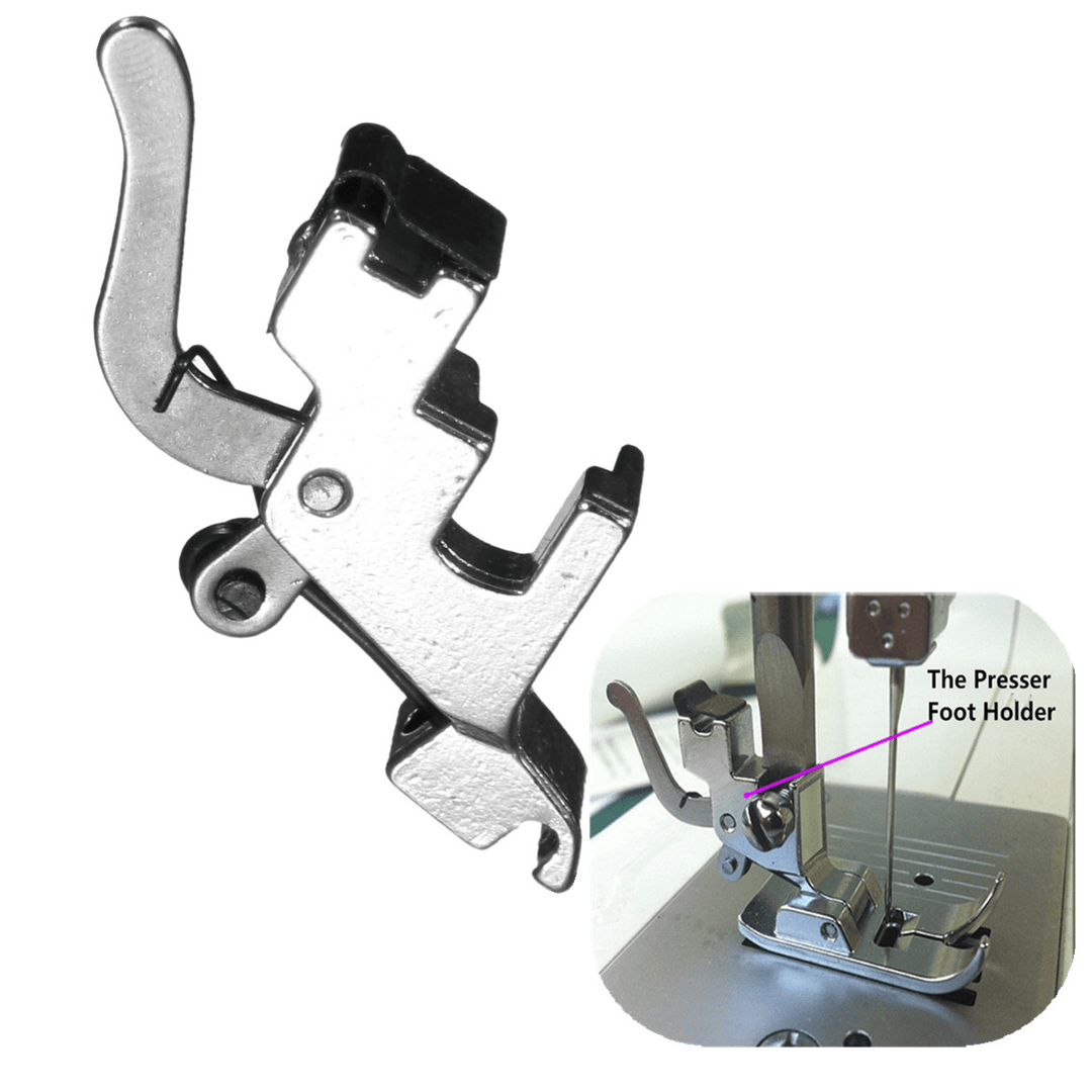 Stainless Steel Presser Foot Holder Replacement for Household Electric Sewing Machine - MRSLM