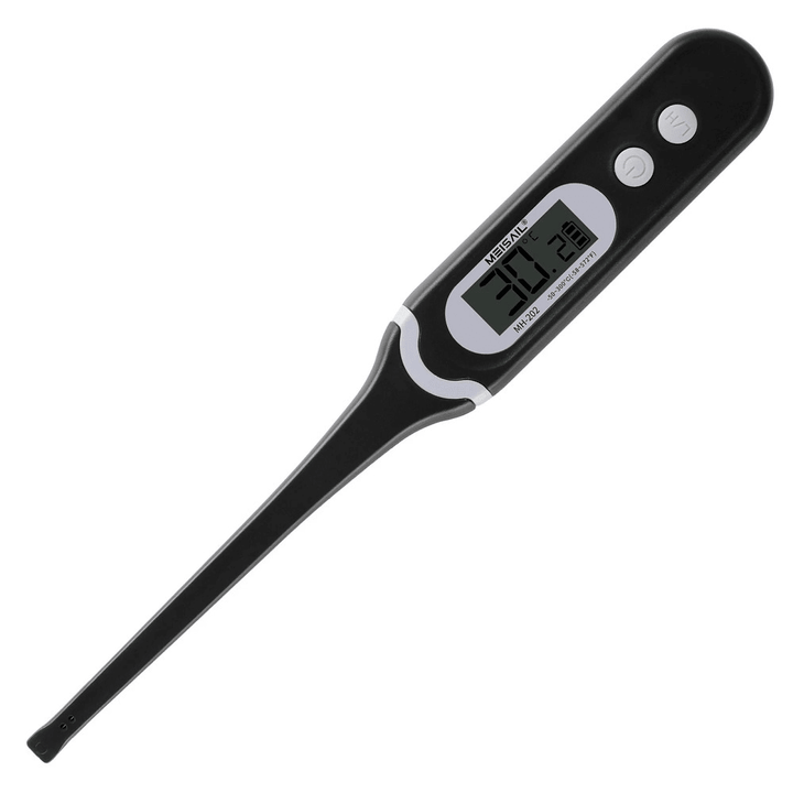 -50℃~300℃ LED Display Waterproof Probe Thermometer Speed Reading Thermometer Water Food Thermometer for Home Kitchen Cooking Baking Grilling - MRSLM