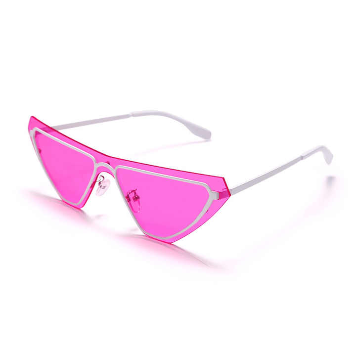 Fashion Rimless One-Piece Sunglasses Women - MRSLM