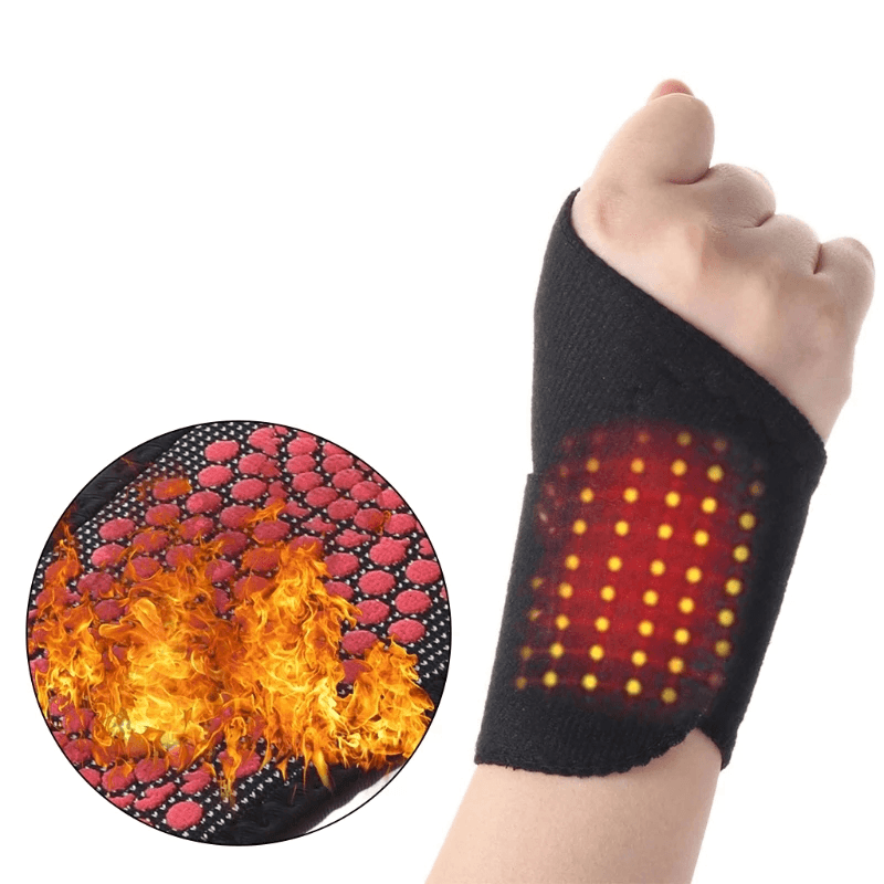 1PCS Self-Heating Wrist Brace Sports Protection Magnetic Therapy Tourmaline Arthritis Pain Relief Braces Belt for Health Care Tools - MRSLM