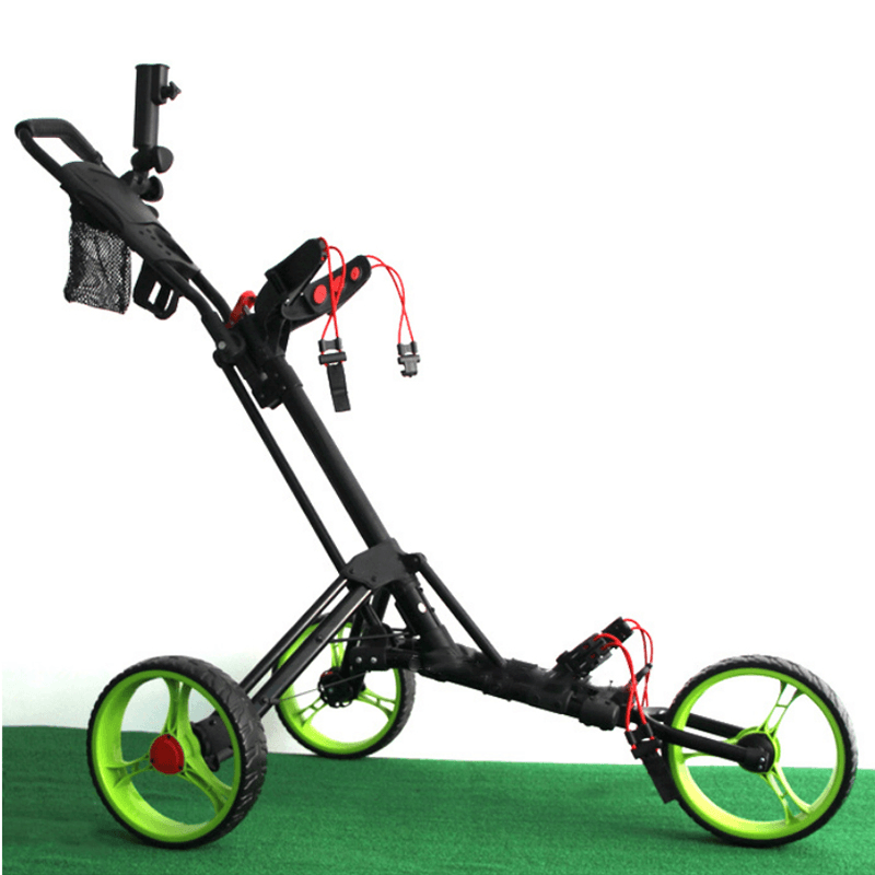 DOMINANT Professional Golf Three Wheeled Trolley Golf Bag Cart Outdoor Sports Golf Pitch Tool Supplies - MRSLM