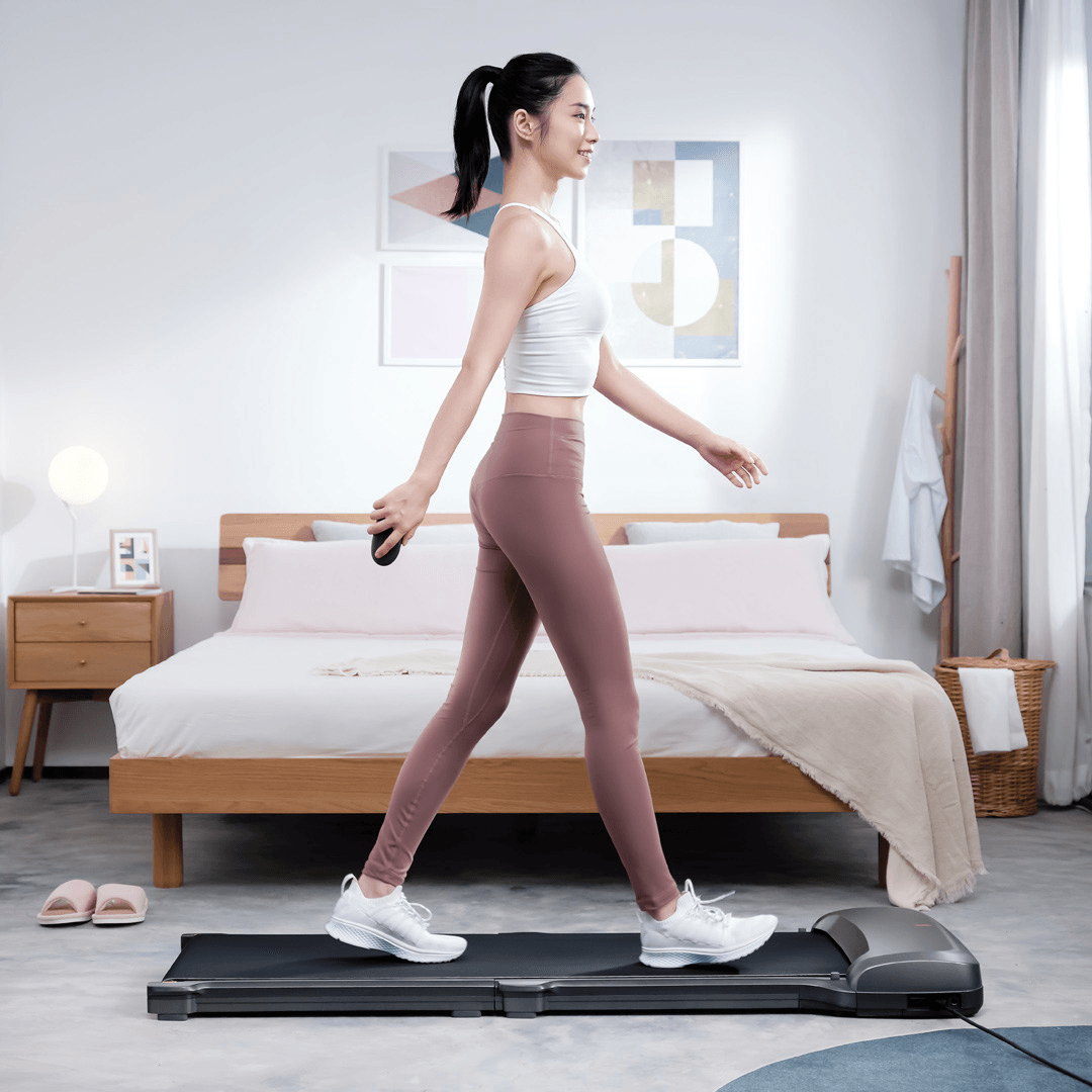 Walkingpad C1 Folding Treadmill Manual/Automatic Modes Walking Pad Non-Slip Sports Fitness Walking Machine with EU Plug - MRSLM