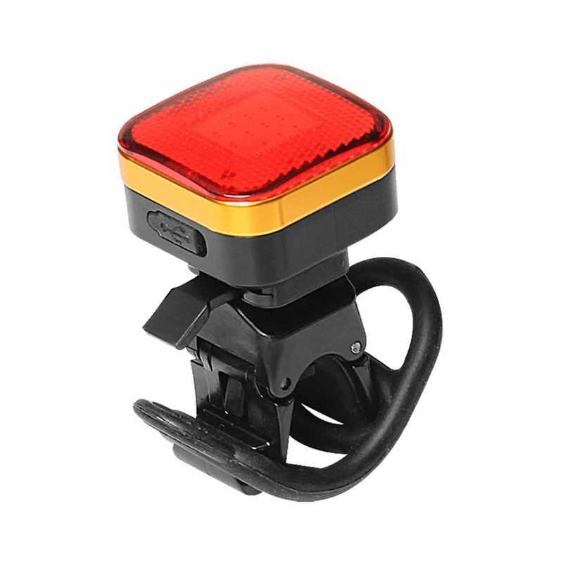 XANES TL07 COB LED 6 Modes Bike Tail Light Waterproof USB Charging Warning Light - MRSLM