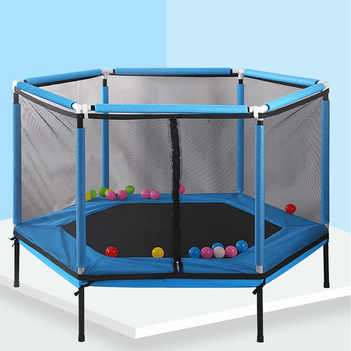 Child Jumping Trampoline Safety Indoor Playground Game Exercise - MRSLM