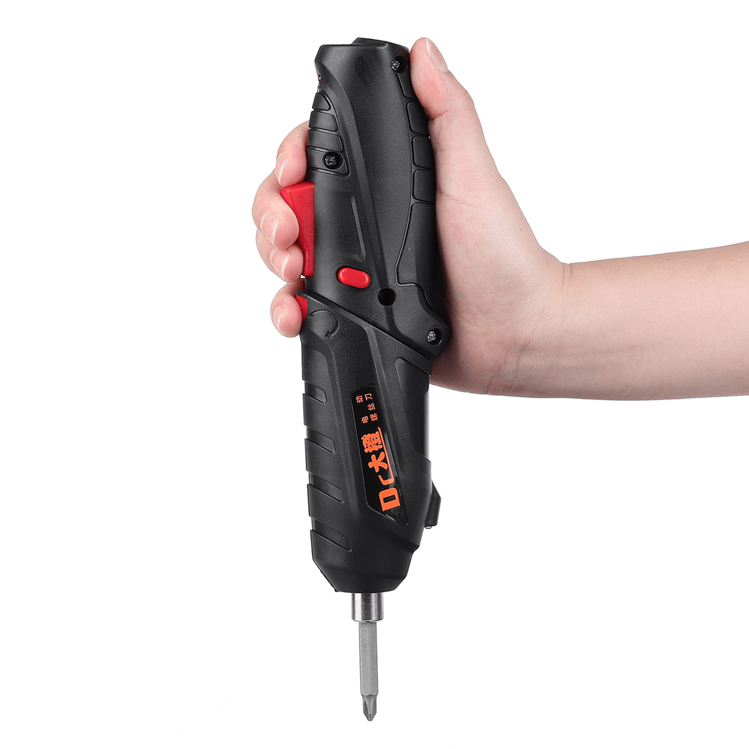 48V Rechargeable Cordless Electric Screwdriver Li-Ion Battery Screw Driver Portable Wood Drilling Tool - MRSLM