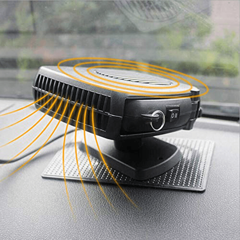 12/24V 150W Portable Car Heater Warmer Fan Defroster Demister Warm Air Blower - MRSLM