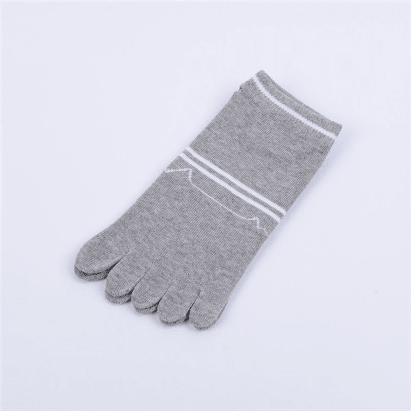 Men Cotton Deodorant Sweat Five Toe Socks - MRSLM