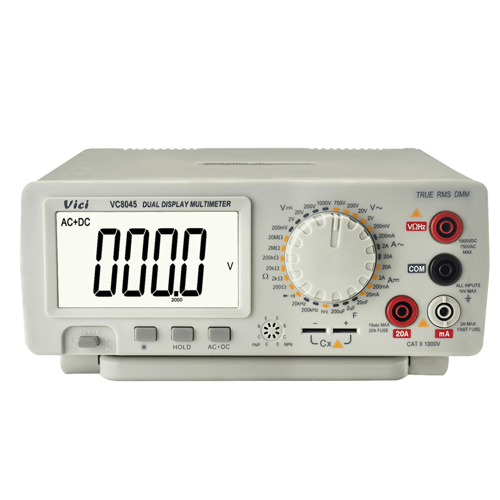 VC8045 High Precison Digital Multimeter Bench Top 4 1/2 True RMS DCV/ACV/DCA/ACA DKTD0122 Precision Desktop Multimeter - MRSLM