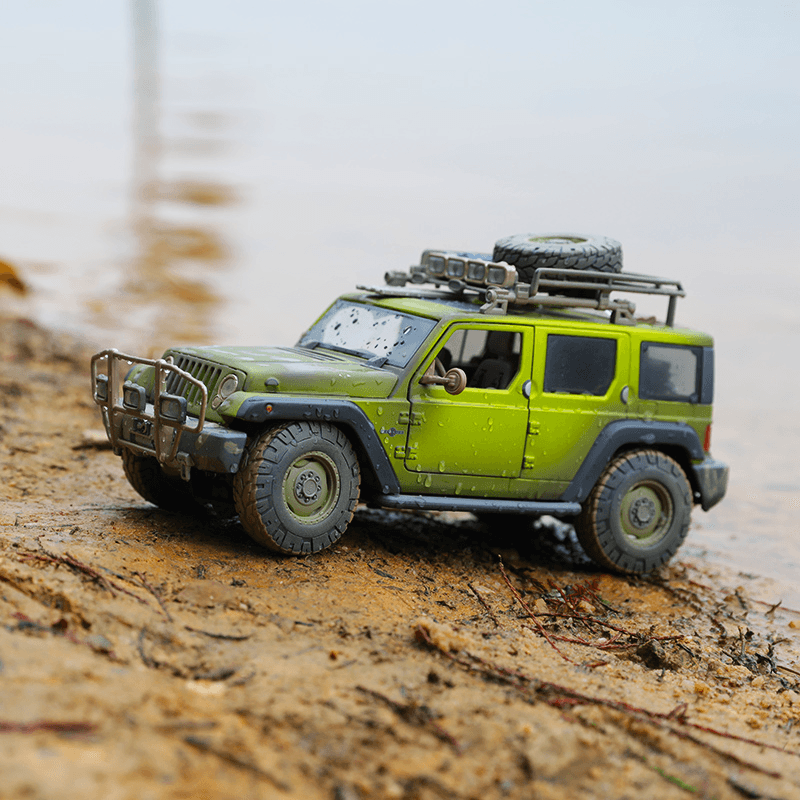 Wrangler Off-Road Simulation Alloy Car Model - MRSLM