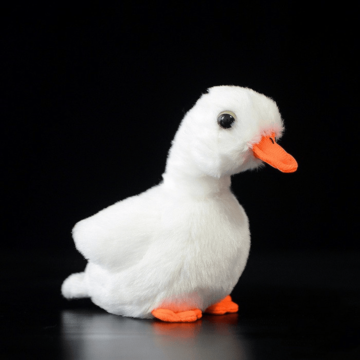 Simulation Cute White Duck Shape Plush Toy - MRSLM