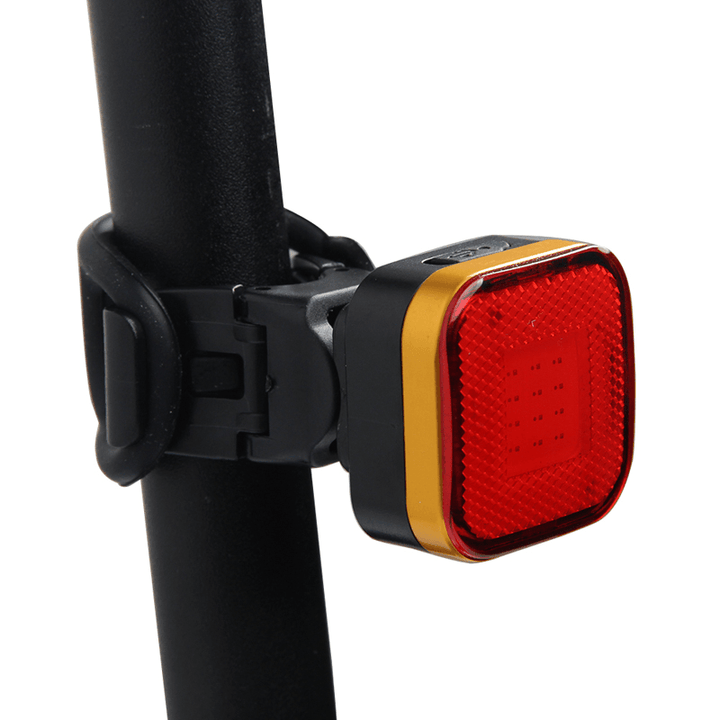 XANES TL07 COB LED 6 Modes Bike Tail Light Waterproof USB Charging Warning Light - MRSLM