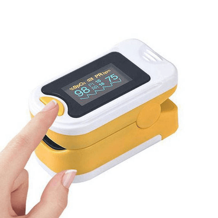 PRO-M130 Household Portabl LED Fingertip Pulse Oximeter SPO2 PR+MISE Pulse Oximeter Blood Oxygen Monitor - MRSLM