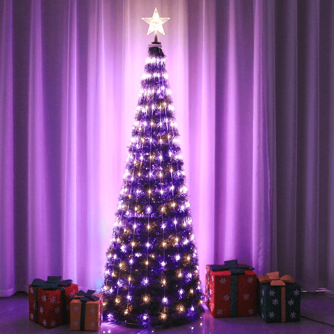 2020 Christmas Tree with Light String Light String Remote Control LED String Lights for Home Christmas Decoration - MRSLM