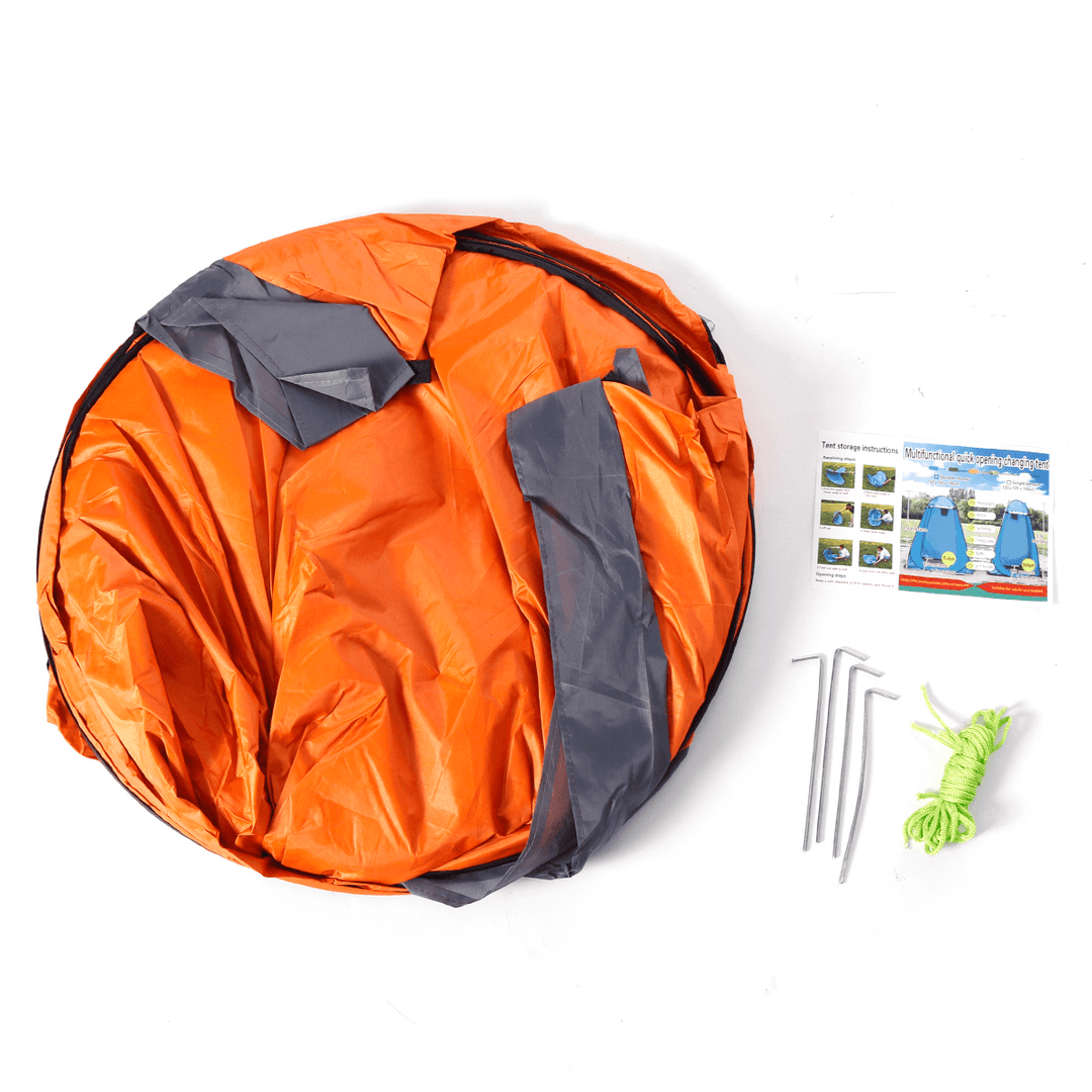 Portable Folding Shower Tent Shelter Outdoor Camping Tent Emergency Toilet Room - MRSLM