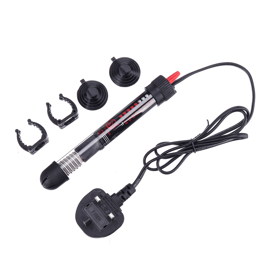 25-300W Sbmerble Aqurom Fish Tank Heater Thermostat Heater Aquarium Automatic Constant Temperature Heating Turtle Heating Rod - MRSLM