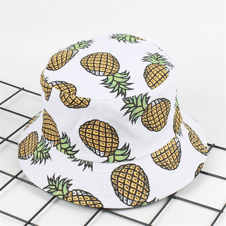 Women Summer Causal Fruit Printed Fisherman Hats - MRSLM