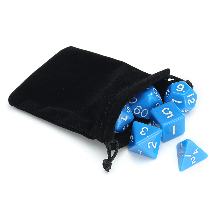 140Pcs/280Pcs Polyhedral Dices for Dungeons & Dragons Desktop Games with Storage Bags - MRSLM