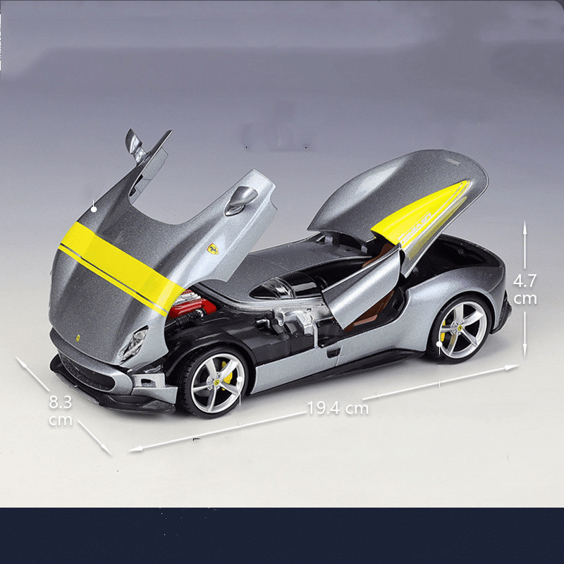 Sports Car Simulation Alloy Car Model Finished Toy Ornaments - MRSLM