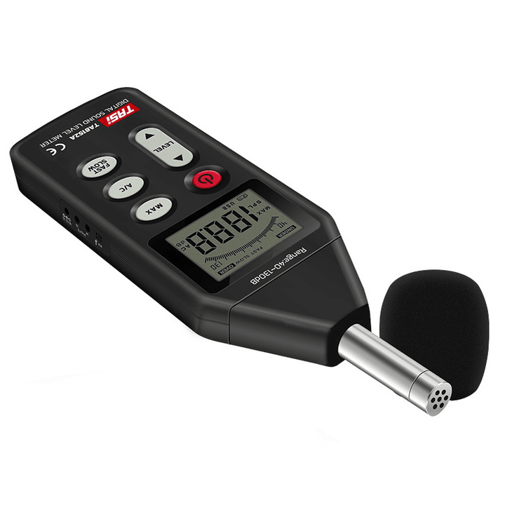 TASI® TA8152A Noise Measuring Instrument Db Meter 40~130Db Mini Audio Digital Sound Level Meter Decibel Monitor - MRSLM