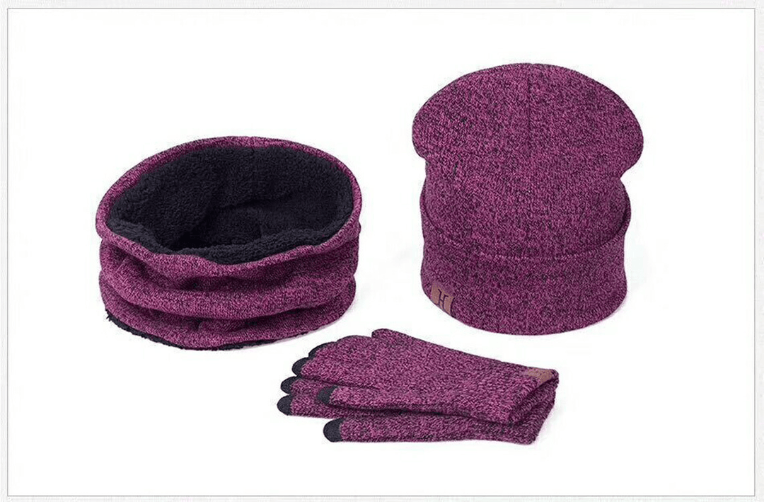 Three Piece Hat plus Velvet Warmth - MRSLM