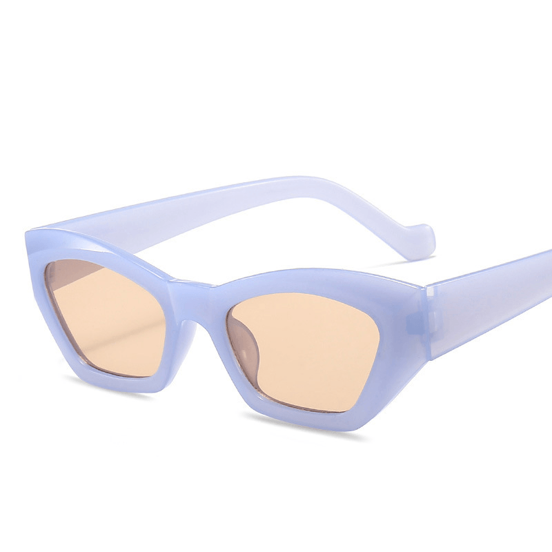 Fashion Simple Cat Eye Jelly Sunglasses - MRSLM