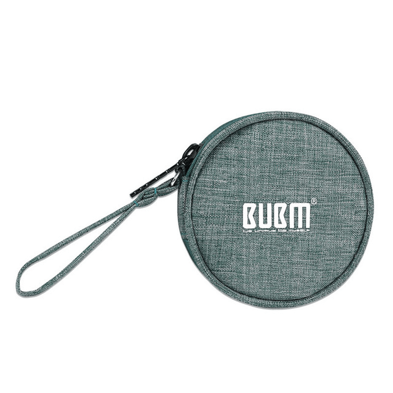 BUBM Travel Carrying Case for Small Electronics and Accessories Earphone Earbuds Cable Change Purse - MRSLM