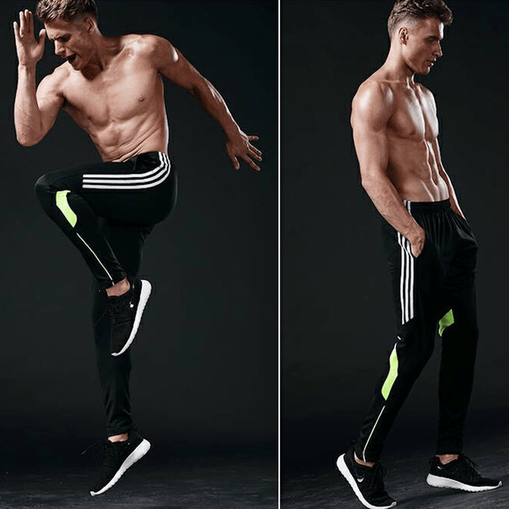 Spring and Autumn Thin Leg-Cutting Football Training Pants - MRSLM