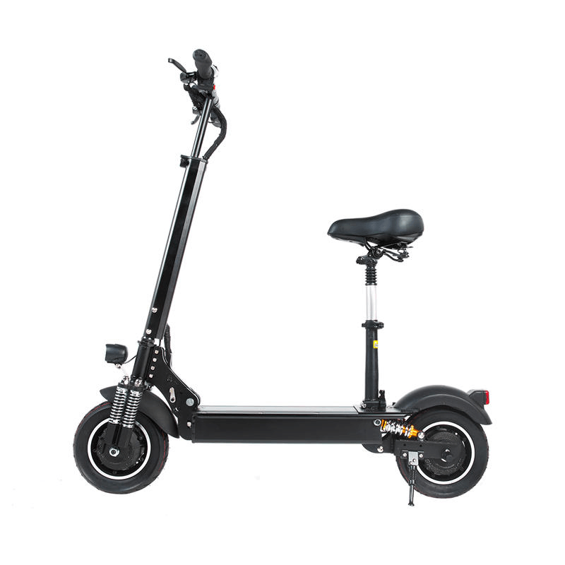 T10 2000W Dual Motor 23.4Ah 10 Inches Folding Electric Scooter with Seat 70Km/H Top Speed 80Km Mileage Range Max Load 120Kg - MRSLM