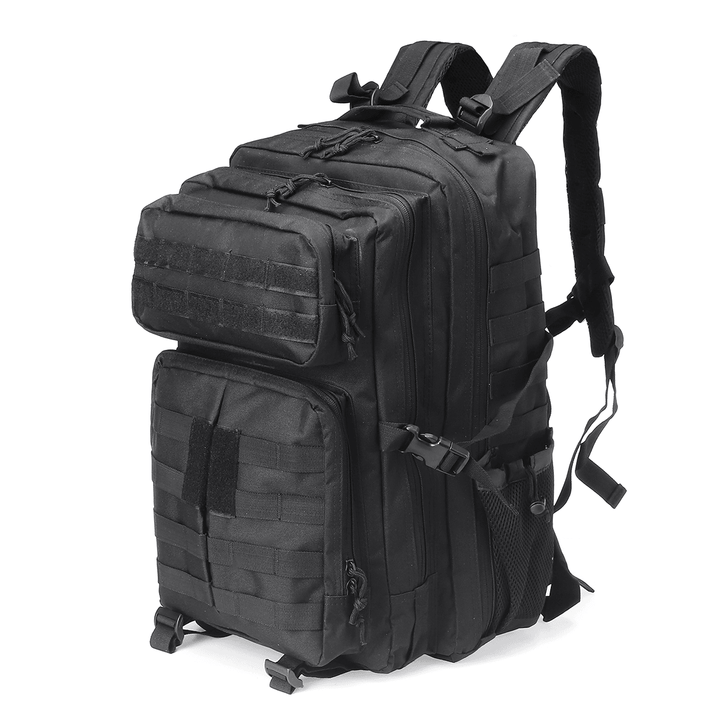 45L 900D Waterproof Tactical Backpack Oxford Cloth Molle Military Outdoor Bag Traveling Camping Hiking Climbing Bag - MRSLM