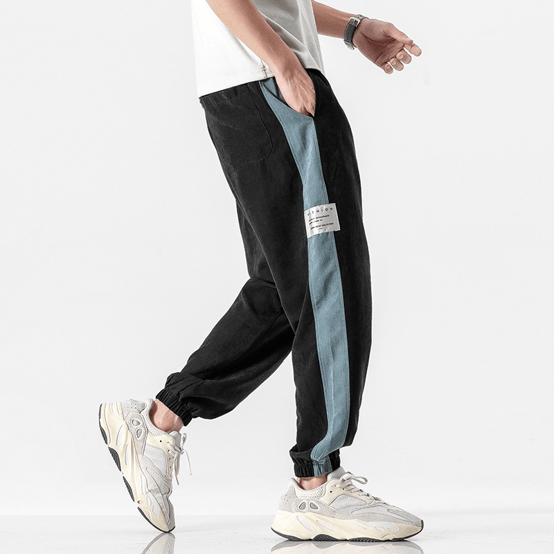 Loose-Fitting Sports Casual Knitted Trousers - MRSLM