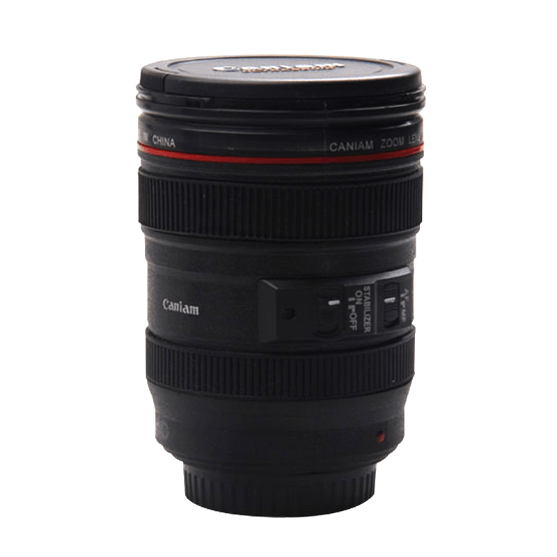 400ML Coffee Tea Mug SLR Camera Lens 24-105Mm Food Grade PC 1:1 Scale Creative Cups - MRSLM