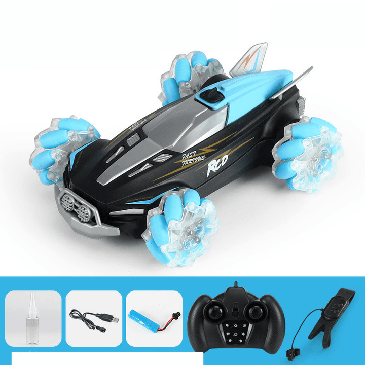 Spray Lights Stunt Remote Control Car Four-Wheel Drive - MRSLM