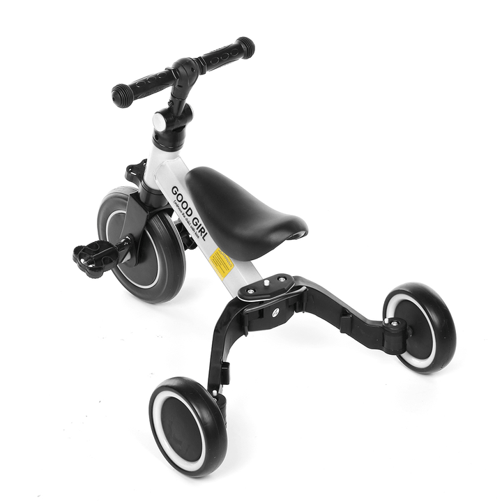 2-In-1 Kid Tricycle Adjustable Pedals Bike Toddler Children Balance Bicycle for 1-3 Years Old - MRSLM