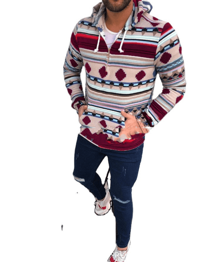 Hot-Selling Hot-Selling Printed Hooded Sweater Men - MRSLM