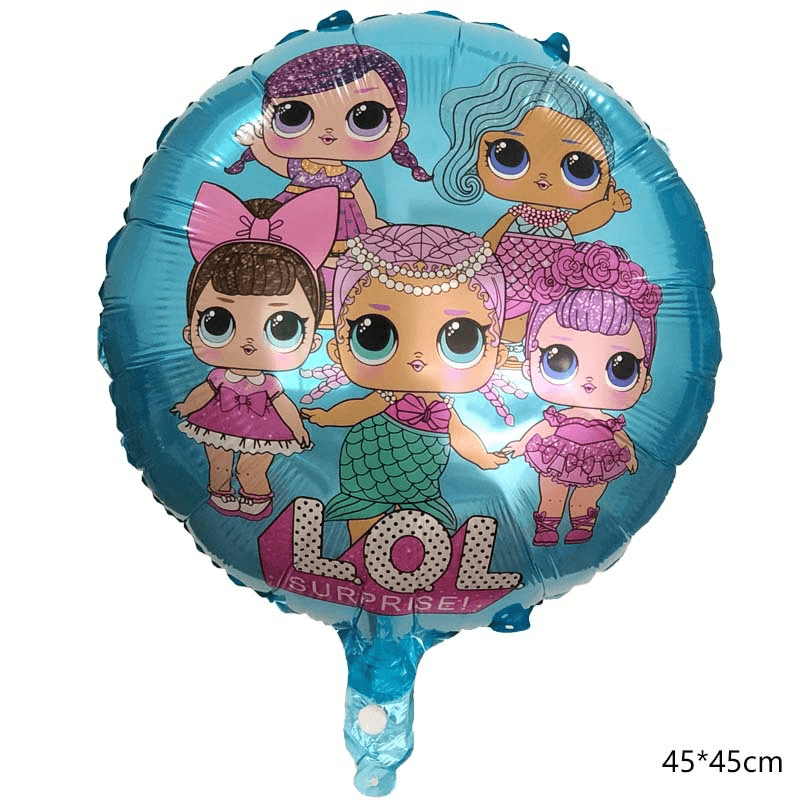 Surprise Doll Aluminum Film Balloon Party Decoration - MRSLM