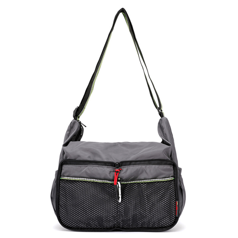 Women Nylon Waterproof Lightweight Daily Sports Shoulder Bag Crossbody Bag - MRSLM