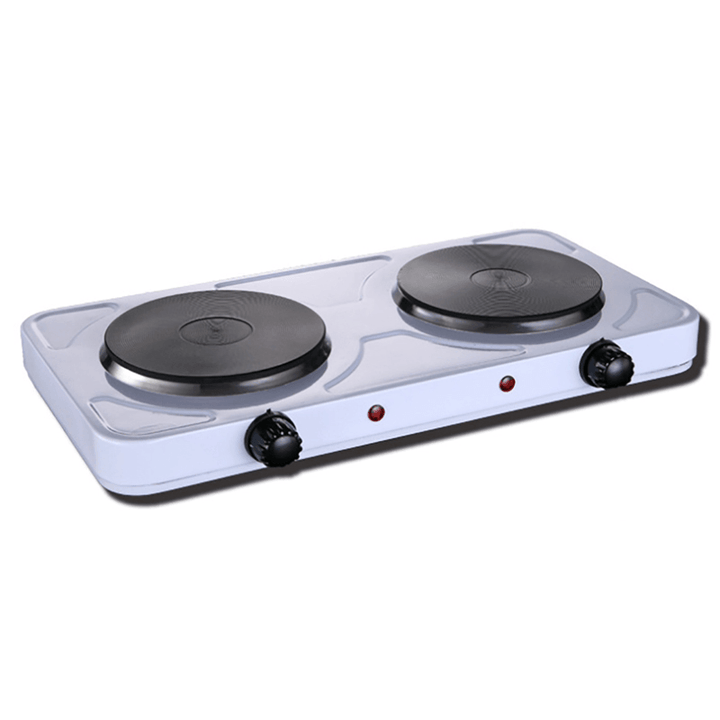 2000W Electric Dual Hot Pot Plate Cooktop Cooker Hotplate 220V 110V US/EU Plug - MRSLM