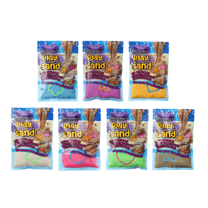 Space Colored Sand 100G Bag Assembly Mold Ultra-Light Clay Plasticine Modeling Sand - MRSLM