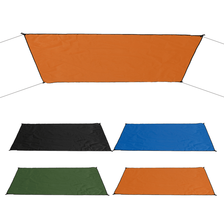 210X150Cm Outdoor Camping Tent Tarp Sunshade Rain Shelter Awning Waterproof Picnic Mat - MRSLM