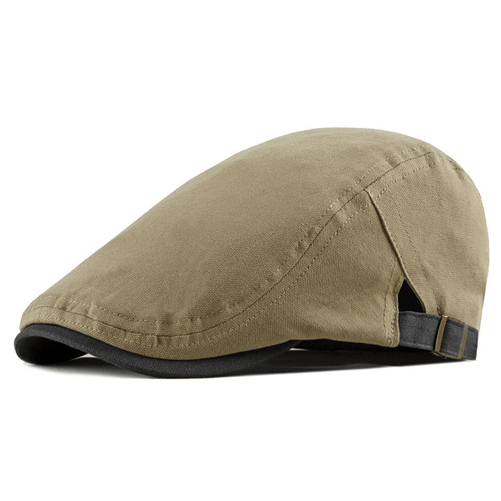 Thin Light Board Beret Hat Men'S Casual - MRSLM