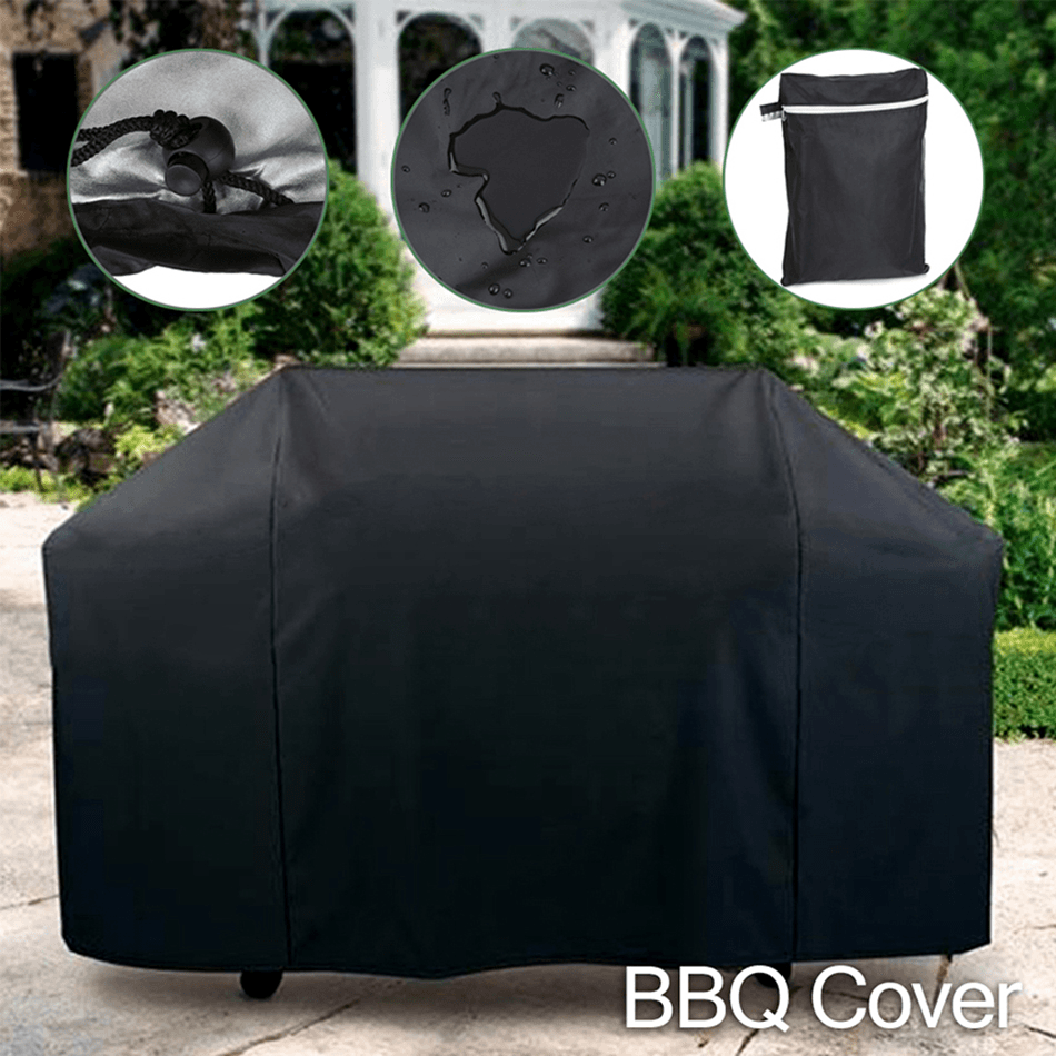 NEW BBQ Dust Cover Barbecue Covers Waterproof Garden Patio Grill Protector Household Merchandises Outdoor Covers - MRSLM