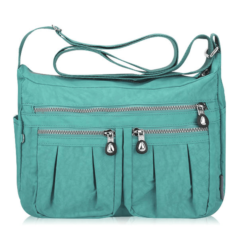 Women Nylon Light Weight Bag Casual Outdooor Waterproof Shoulder Bag Crossbody Bag - MRSLM